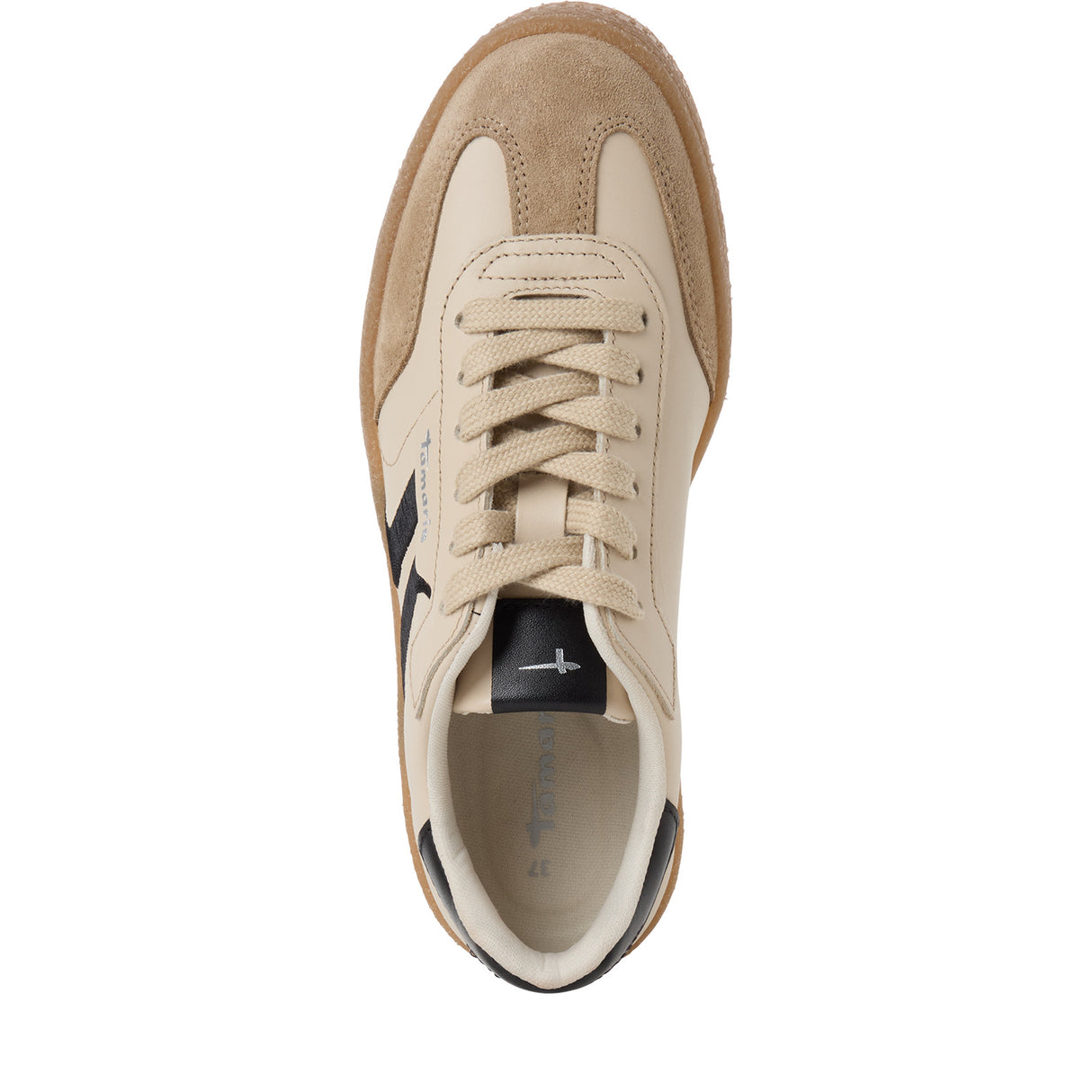 Tamaris Women Leather Sneaker - Beige