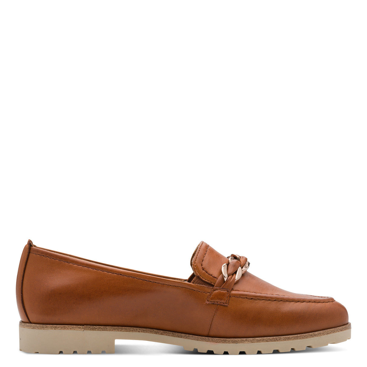 Tamaris Women Slip-On Loafers Shoes - Cognac