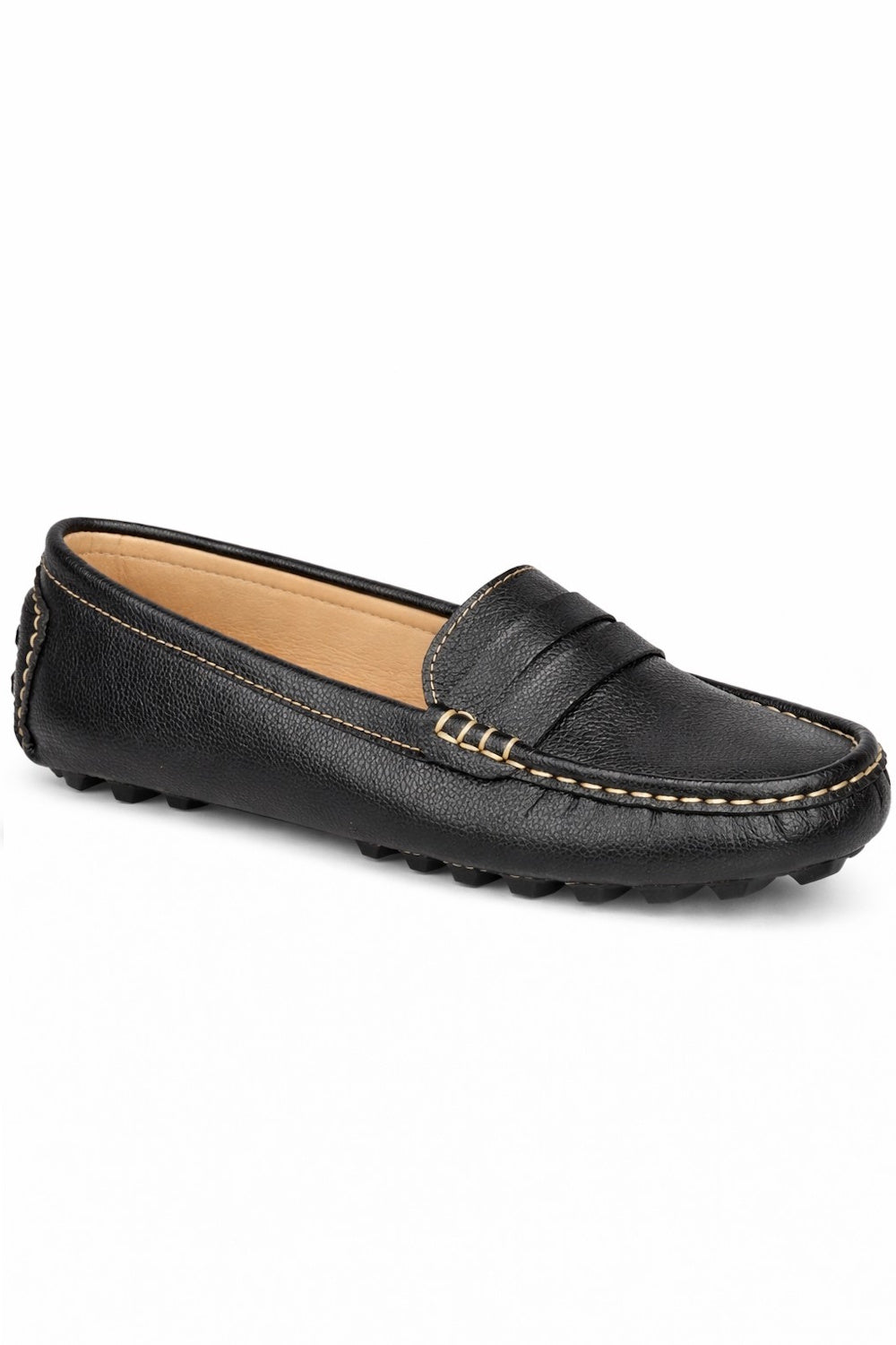 Leather Classic Penny Loafer with Cushioned Comfort Sole