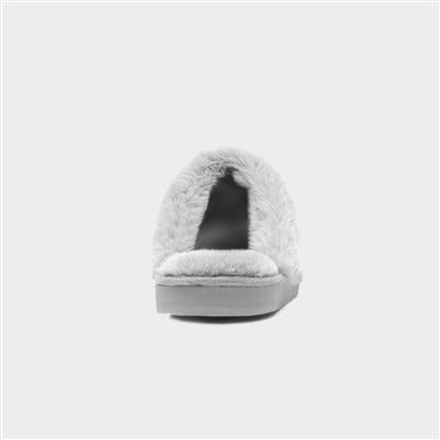 Cushion Walk Lucy Womens Grey Mule Slipper