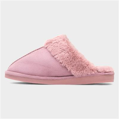 Cushion Walk Lucy Womens Dusky Pink Mule Slipper