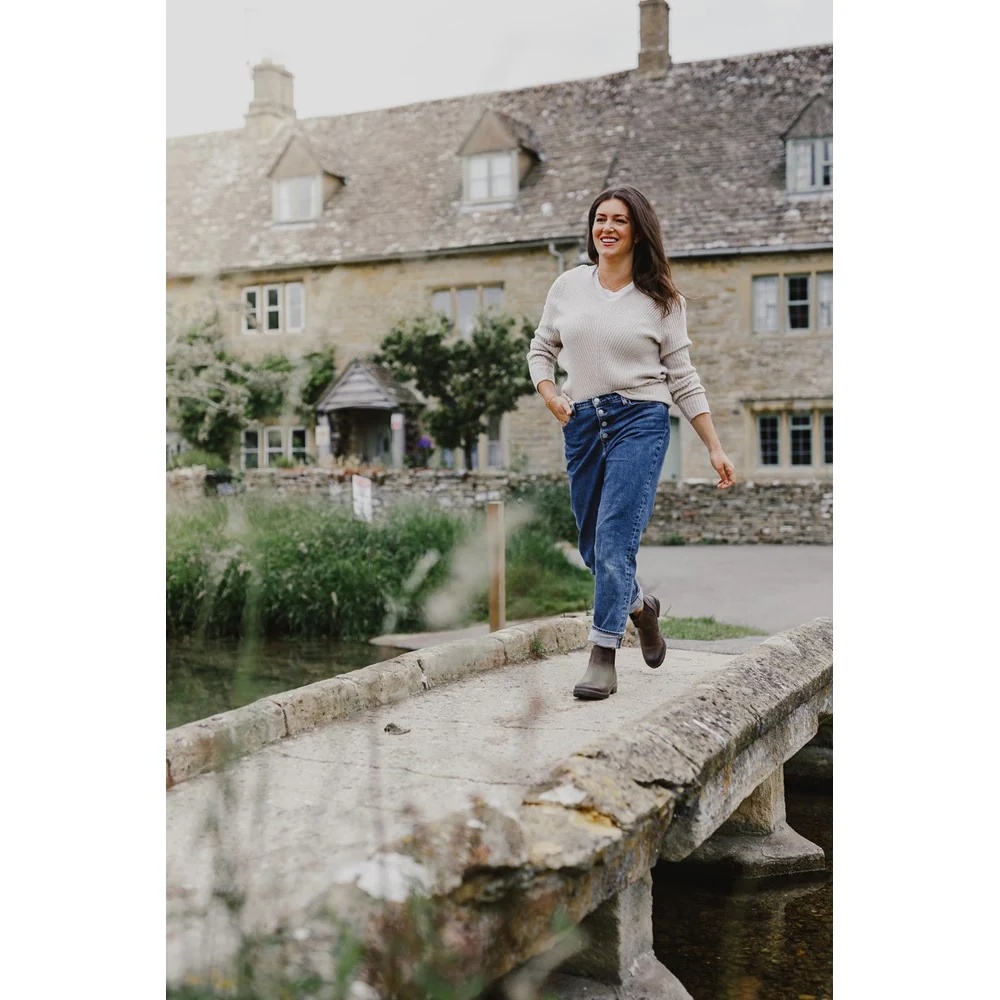 Cotswolds Women Laverton Ankle Boots Brown