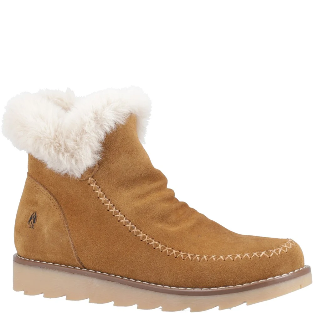 Hush Puppies Women Moira Mid Boots - Tan