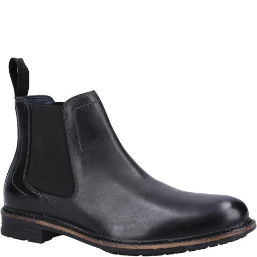 Hush Puppies Men Justin Chelsea Boots - Black