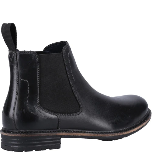 Hush Puppies Men Justin Chelsea Boots - Black