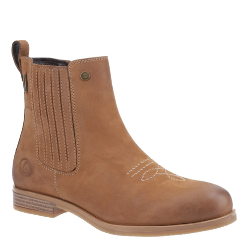 Cotswold Women Didbrook Ankle Boots - Tan