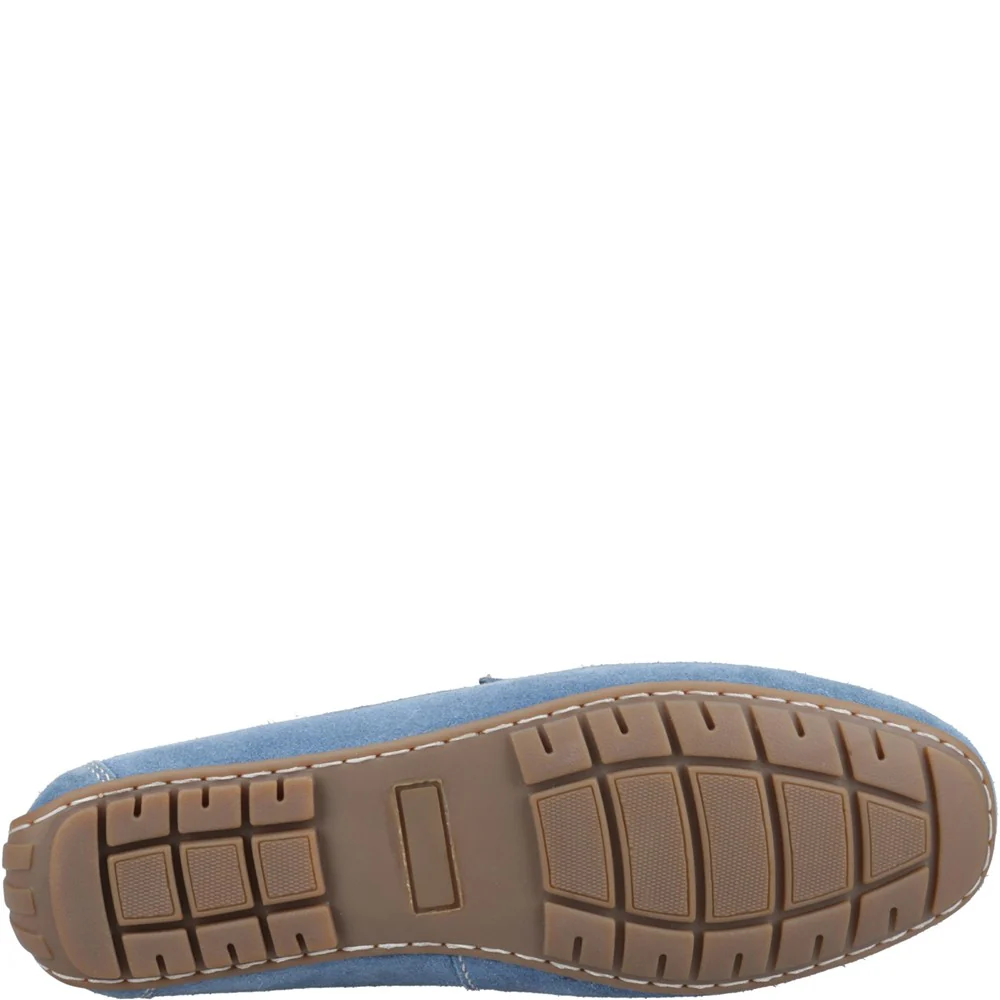 Hush Puppies Men Ralph Suede Shoes - Blue