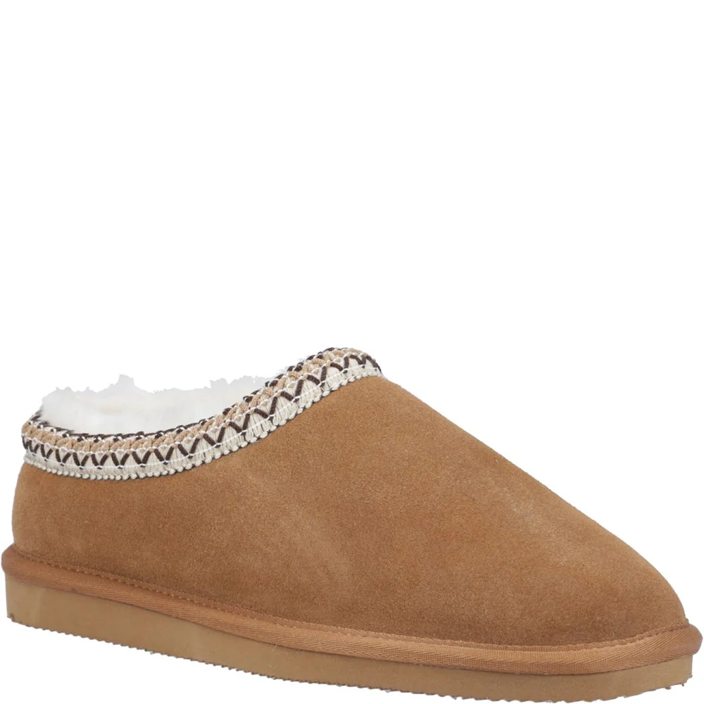 Cotswold Women Foxmoor Slippers - Tan