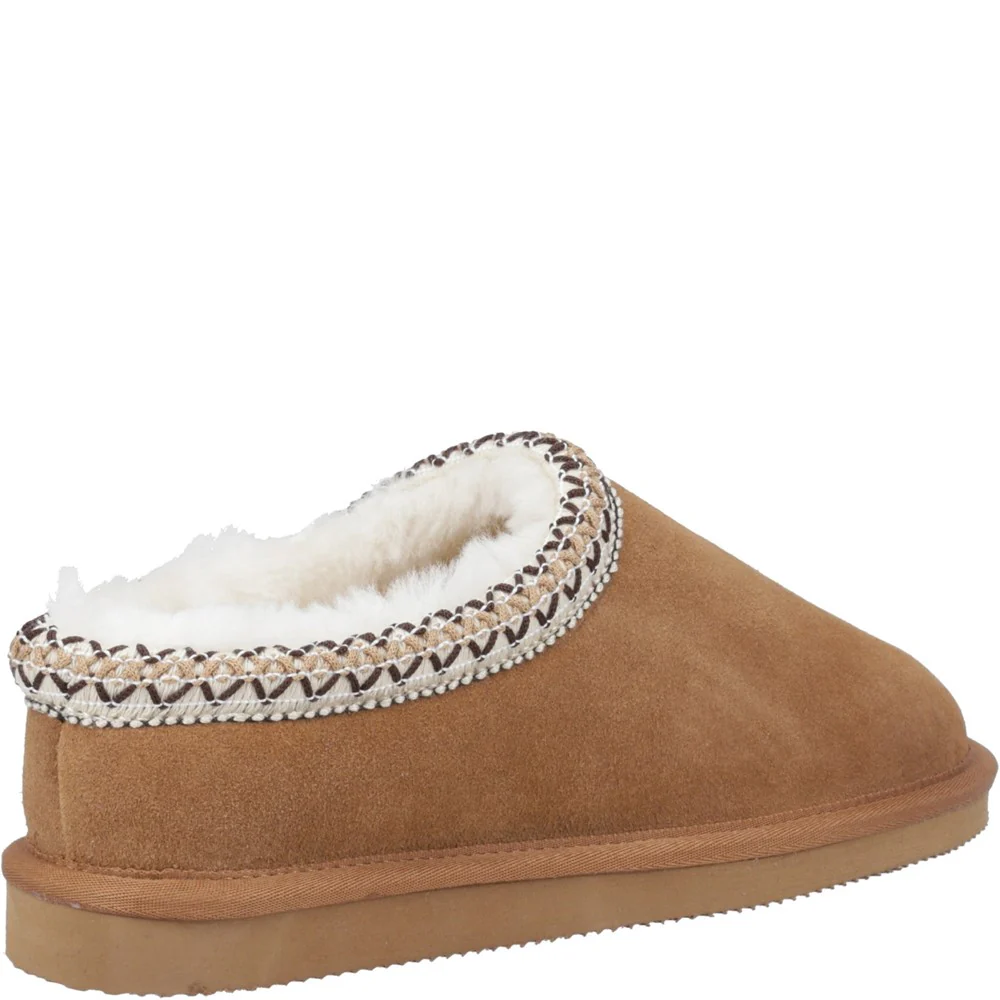 Cotswold Women Foxmoor Slippers - Tan