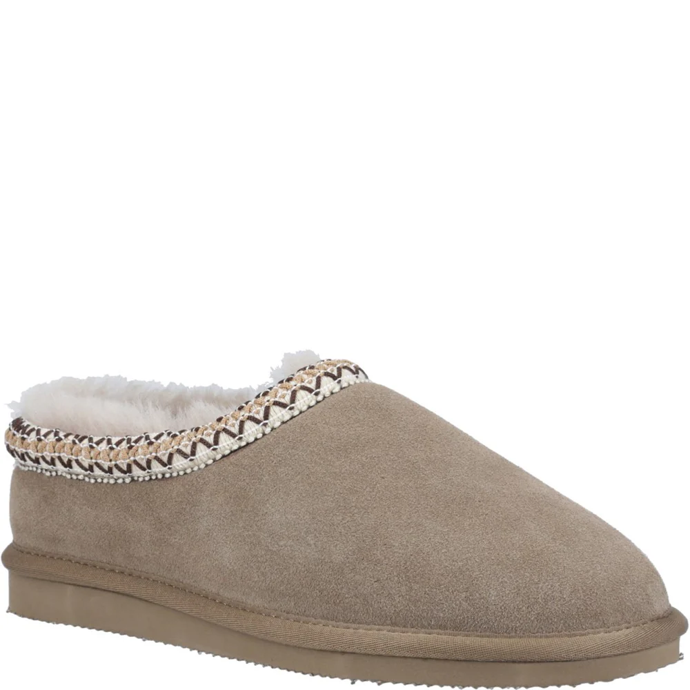 Cotswold Women Foxmoor Slippers - Taupe