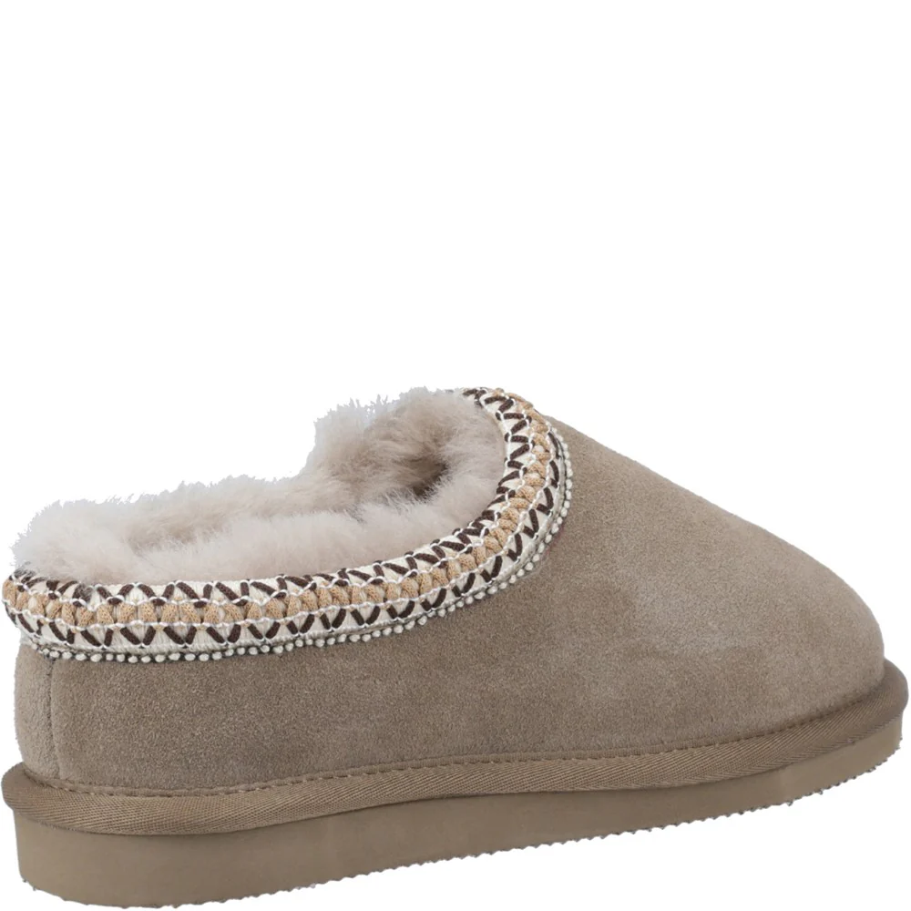 Cotswold Women Foxmoor Slippers - Taupe