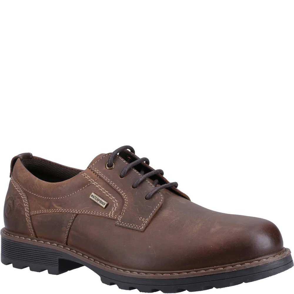 Cotswold Men Tadwick Shoes - Dark Tan