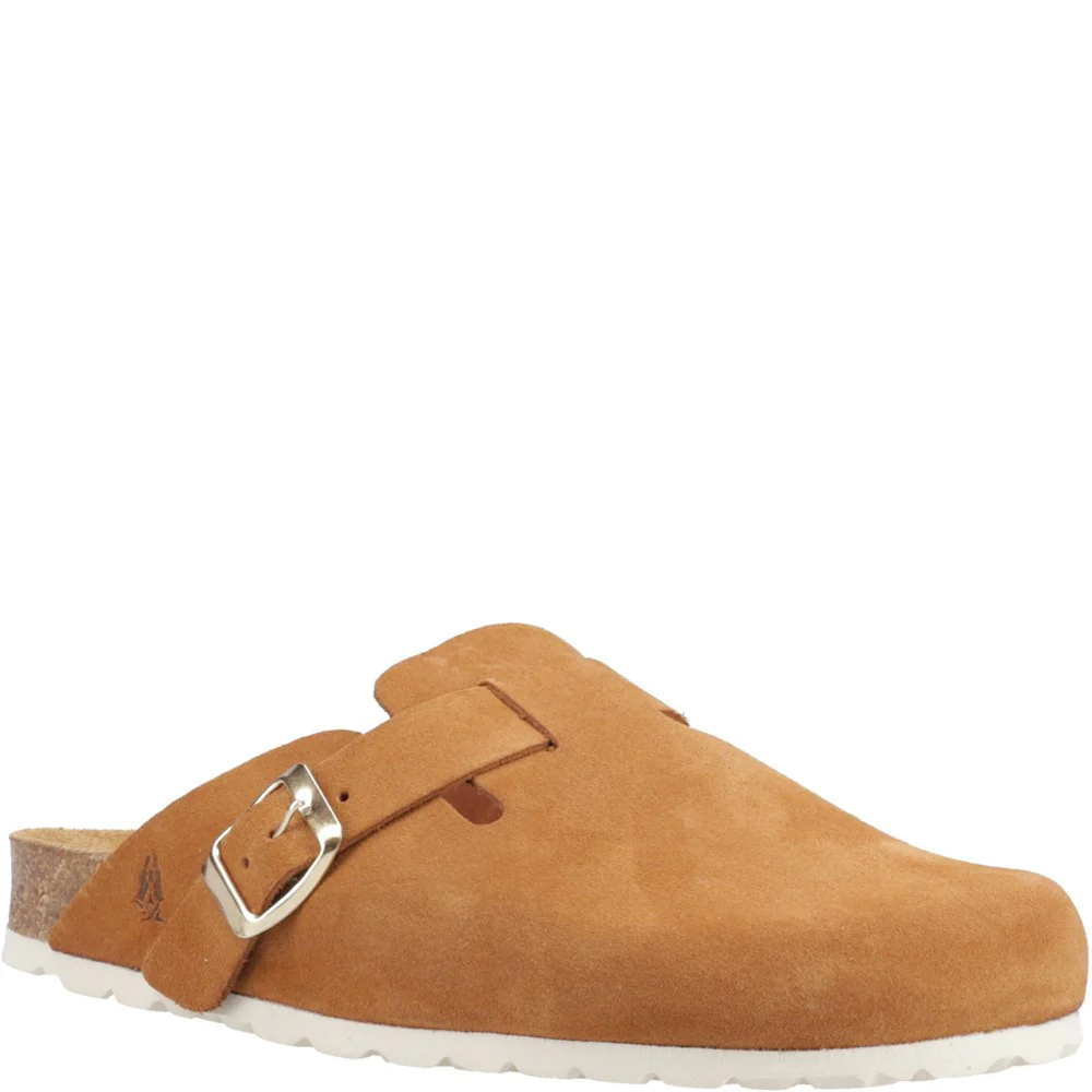 Hush Puppies Women Bailey Closed Toe Mules - Tan