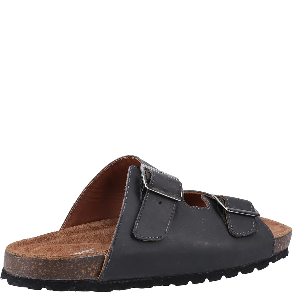 Hush Puppies Men Nash Slider Sandals - Black
