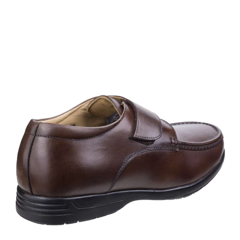 Fleet & Foster Men Fred Dual Fit Moccasin - Brown