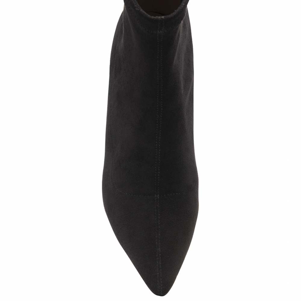 Ravel Madruga Pointed-Toe Sock Boots - Black