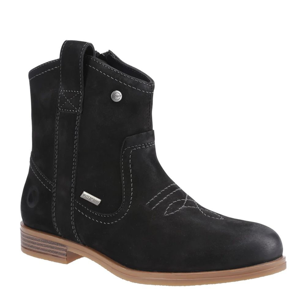 Cotswolds Women Signet Ankle Boots Black