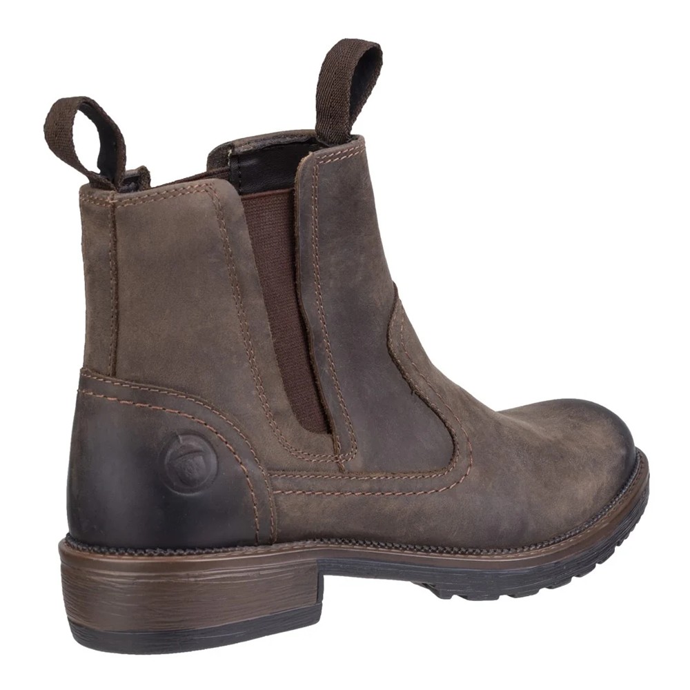 Cotswolds Women Laverton Ankle Boots Brown