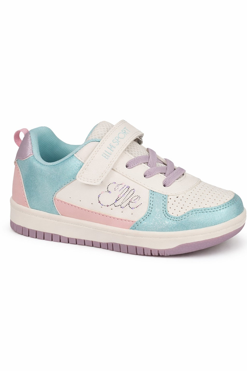 Lightweight Trainers with Hook & Loop Strap and Cushioned Sole