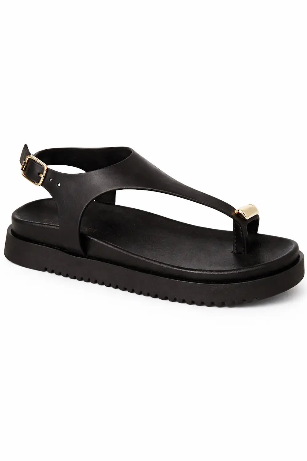 ELLE SPORT Chunky Sole Toe Post Sandals