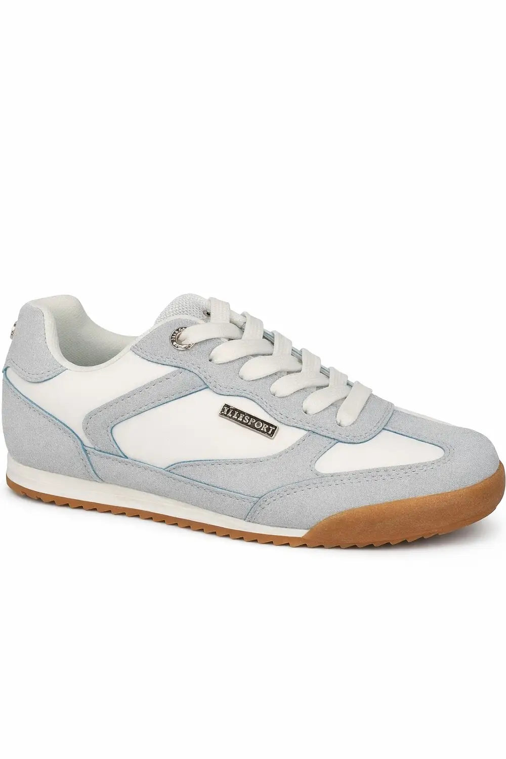 ELLE SPORT Retro Trainers with Lace Fastening and Cushioned Sole