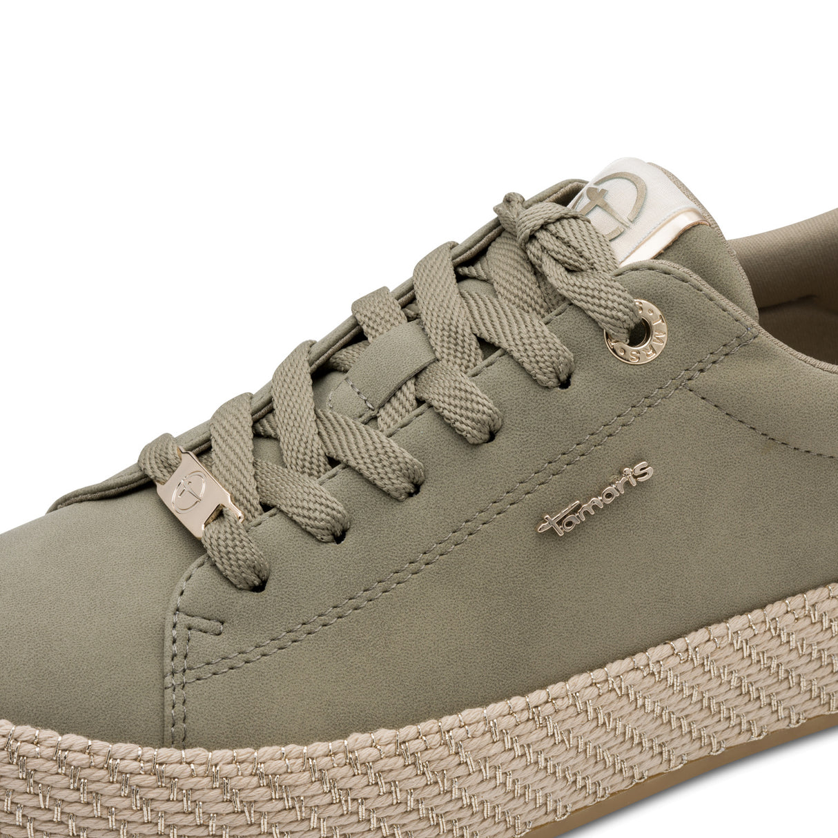 Tamaris Women Laceup Sneaker - Sage
