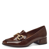 Tamaris Women Slip On Trotteur Loafers - Cognac