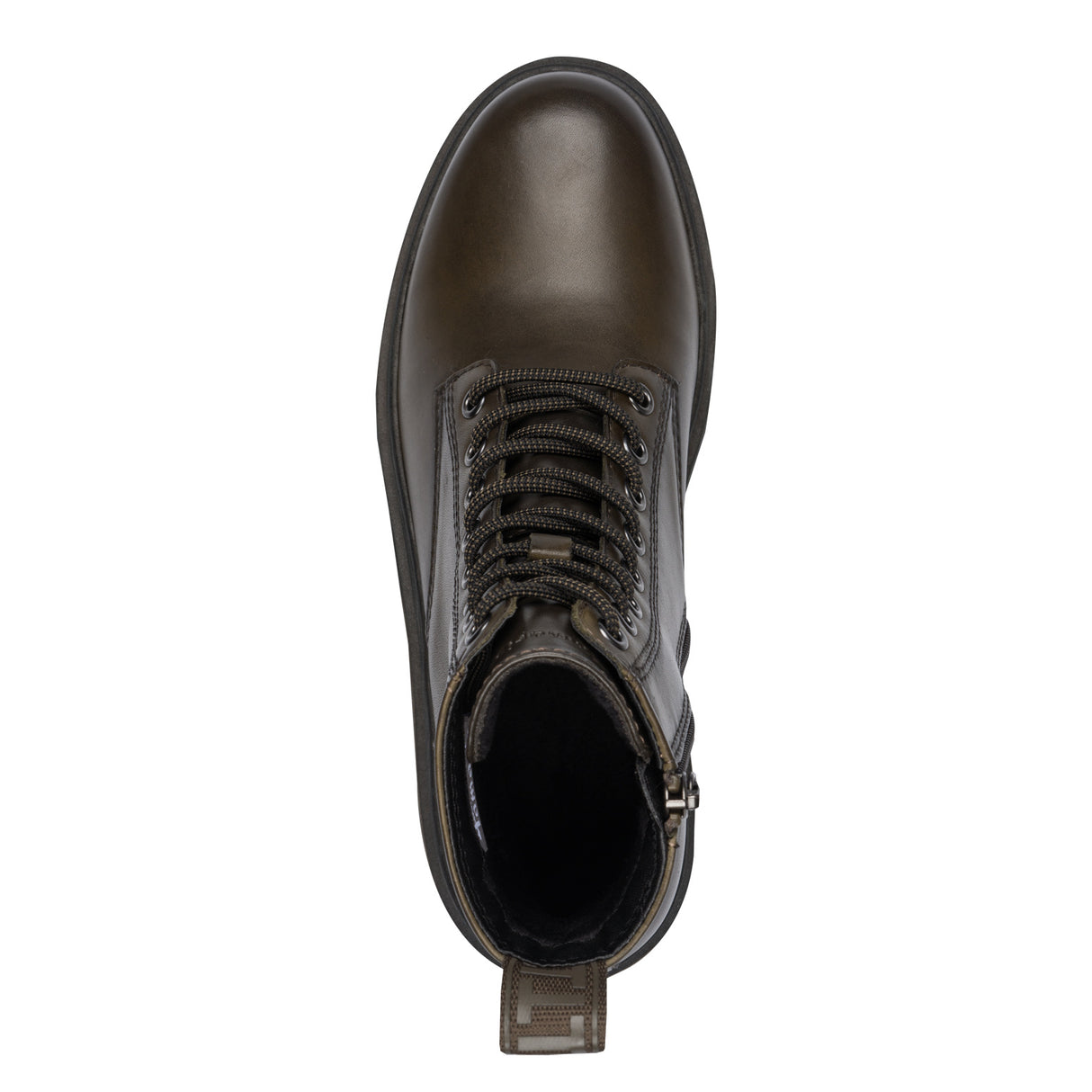 Tamaris Women Ankle Zipup Bootie - Green/Olive