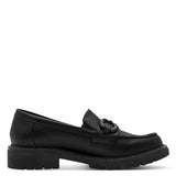 Jana Softline Slip On Loafers - Black