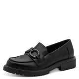 Jana Softline Slip On Loafers - Black
