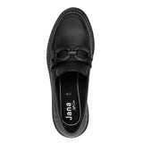 Jana Softline Slip On Loafers - Black