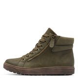 Jana Women High Trainer With Zip - Khaki