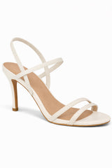 Cross Strap Stiletto Heel Sandals