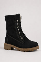 Lace-Up Ankle Boots