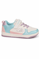 Lightweight Trainers with Hook & Loop Strap and Cushioned Sole