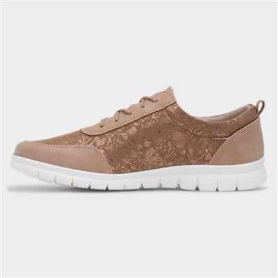 Cushion Walk Womens Teri Casual Shoe - Beige