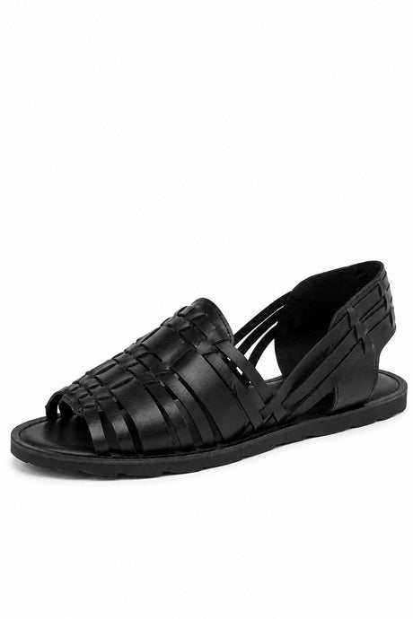 Leather Slingback Sandals