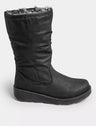 Mid Calf Faux Fur Lined Boots