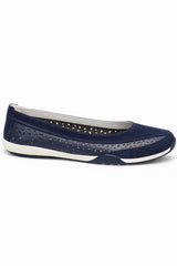 Perforated Slip On Comfort Shoe