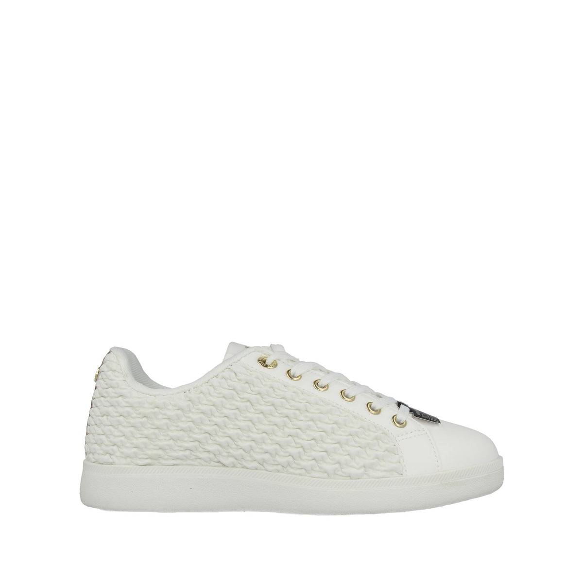 Lace Up Braided Trainers