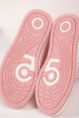Glitter High-Top Trainers with Star Cut-Out Detail