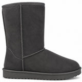 Women Classic Mid-Calf Suede Winter Boots with Faux Fur Lining