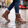 Lace-Up Ankle Boots