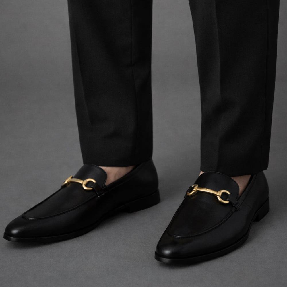 Men’s Smart Slip-On Horsebit Loafers – Formal & Casual Wear