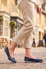 Perforated Slip On Comfort Shoe