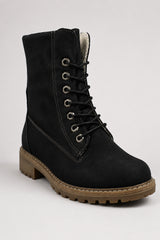 Lace-Up Ankle Boots