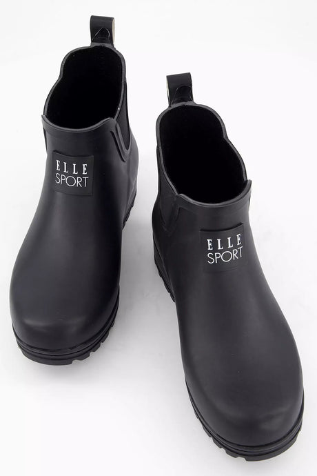 ELLE SPORT Chelsea Waterproof Ankle Wellington Rain Boots
