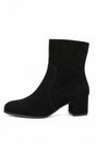 Wide Fit Block Heel Ankle Boots