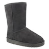 Women Classic Mid-Calf Suede Winter Boots with Faux Fur Lining