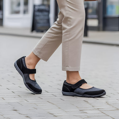 Touch Fastening Comfort Mary Jane Shoe